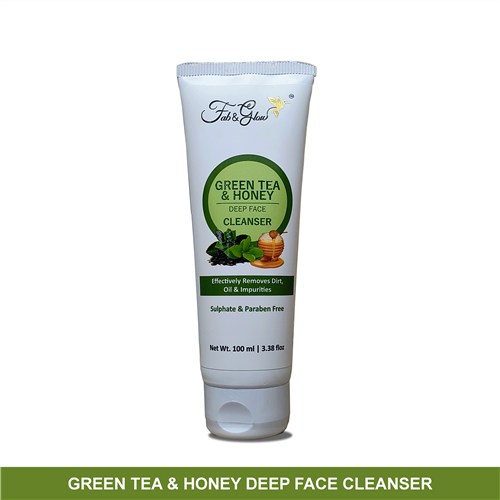 GREEN TEA & HONEY  DEEP FACE CLEANSER