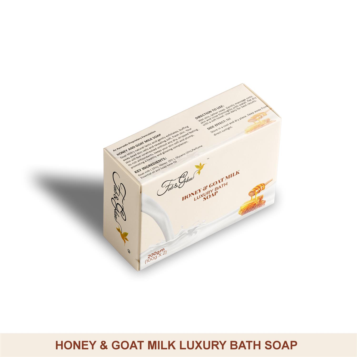 HONEY & GOAT MILK LUXURY BATH SOAP