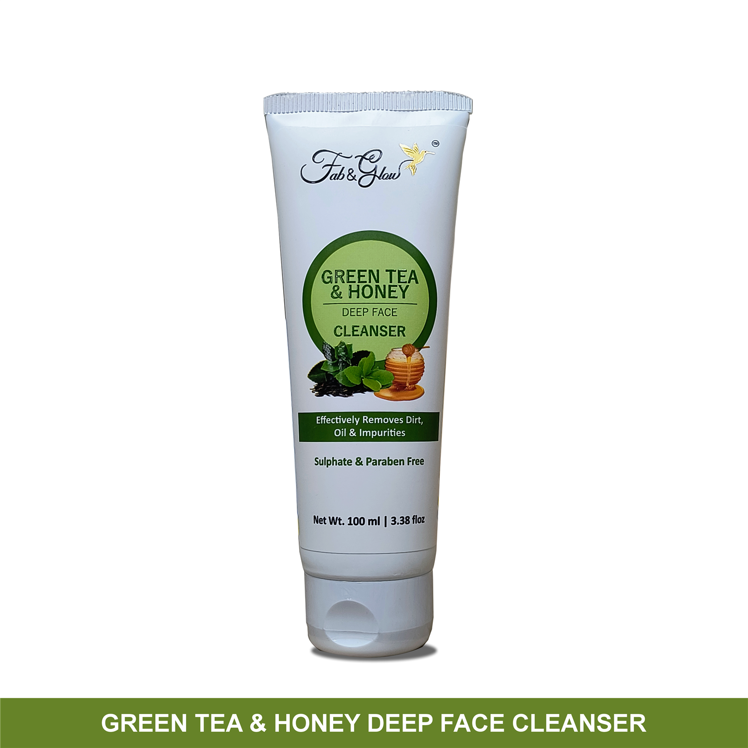 GREEN TEA & HONEY  DEEP FACE CLEANSER