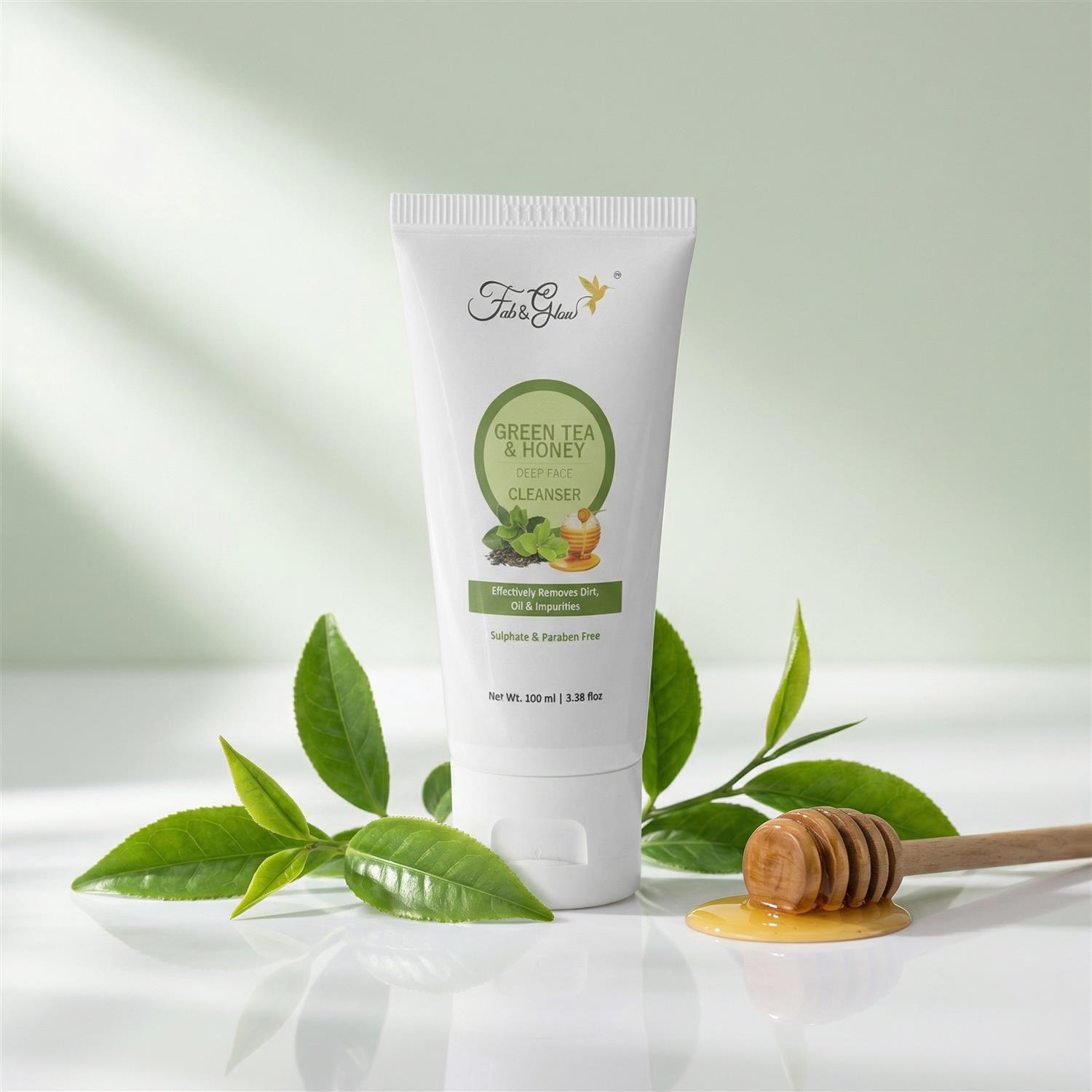 GREEN TEA & HONEY  DEEP FACE CLEANSER