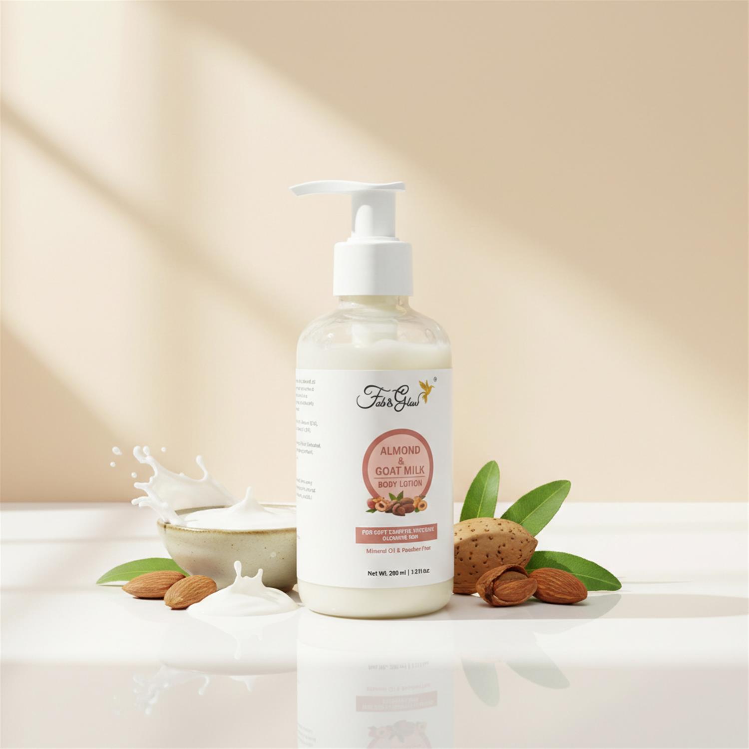 ALMOND AND GOAT MILK BODY LOTION